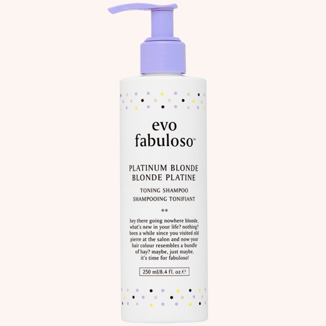 Fabuloso Platinum Blonde Toning Shampoo 250 ml Fabuloso Platinum Blonde Toning Shampoo 250 ml